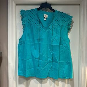 NWT St. John’s Bay Sleeveless Blouse